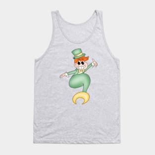 Leprechaun Mermaid Tank Top